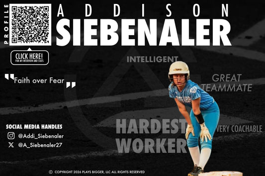 Athlete Spotlight: Addison Siebenaler #6