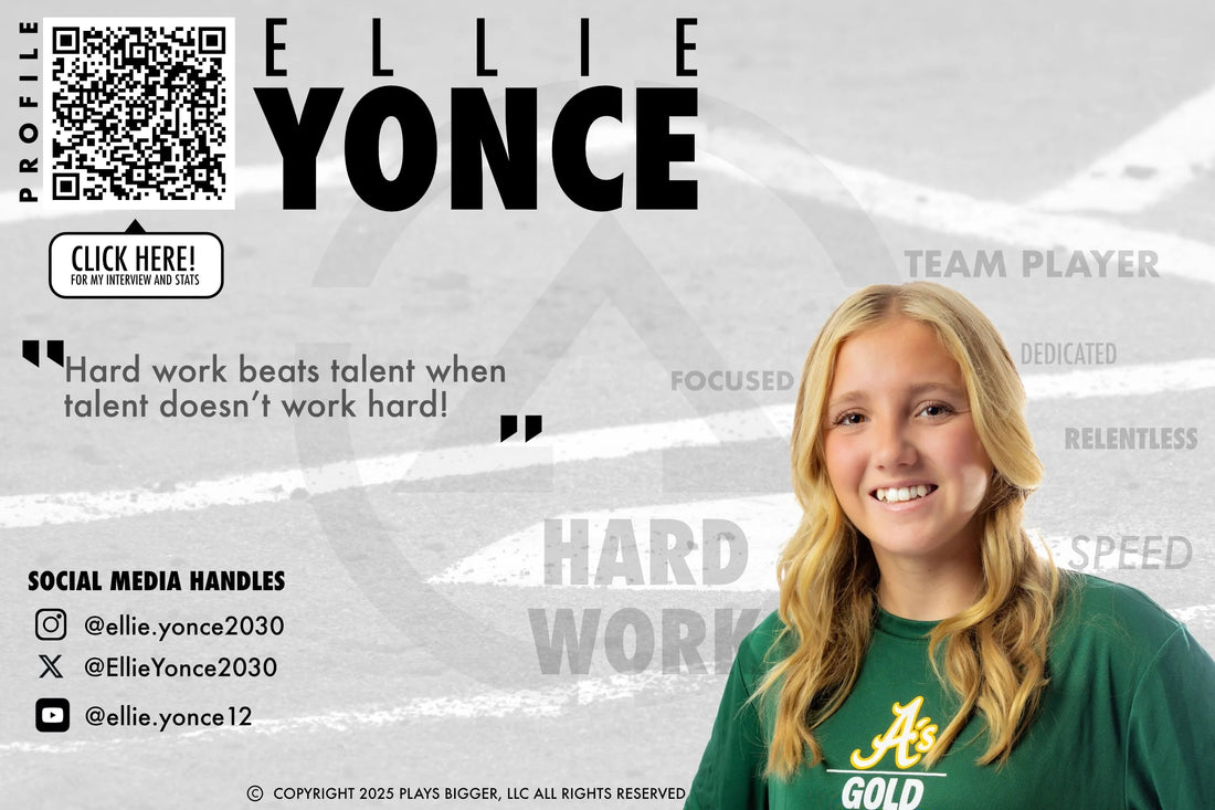 Spotlight Athlete: Ellie Yonce #12