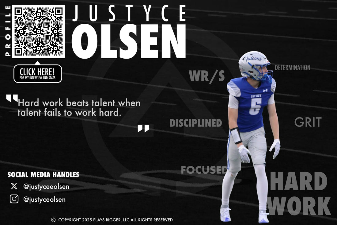 Spotlight Athlete: Justyce Olsen #5