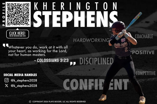 Athlete Spotlight: Kherington Stephens #2