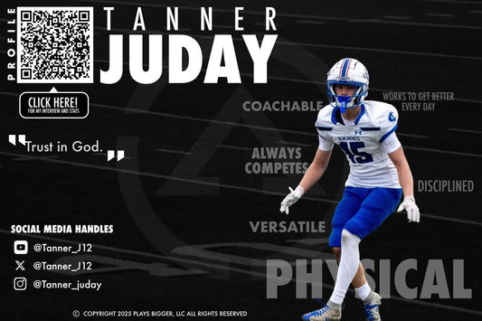 Spotlight Athlete: Tanner Juday #15