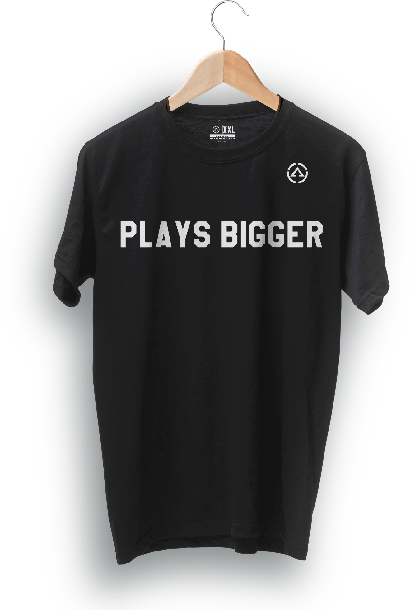 Plays Bigger Text Tee